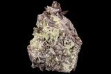 Axinite Crystal Cluster - Peru #87736-1